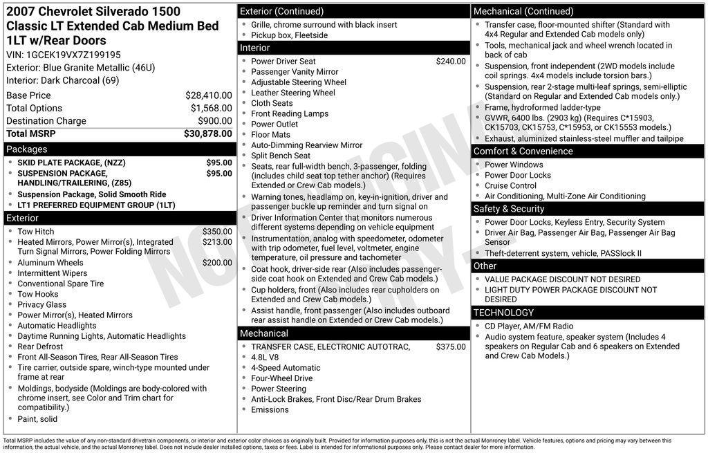 chevrolet silverado classic 1500 2007 1GCEK19VX7Z199195 image chevrolet silverado classic 1500 2007 1GCEK19VX7Z199195 image